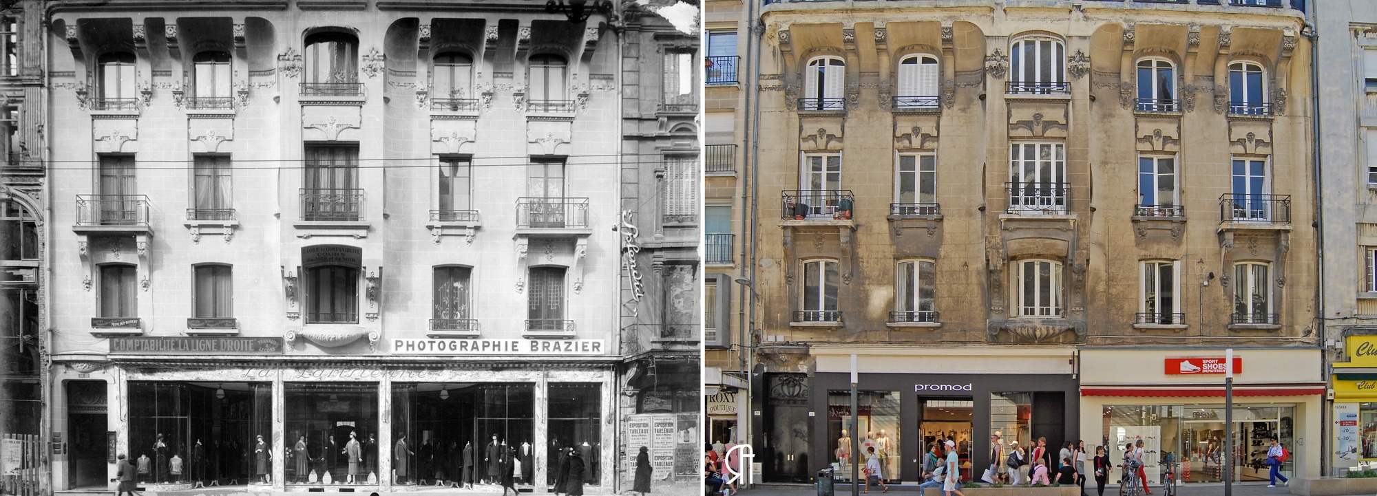 La Reconstruction, rue de Vesle