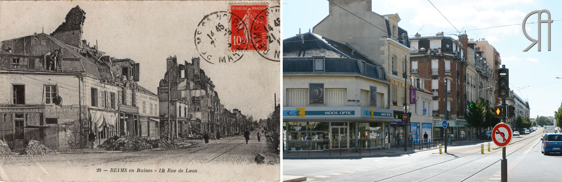 L’avenue de Laon vers Saint-Thomas