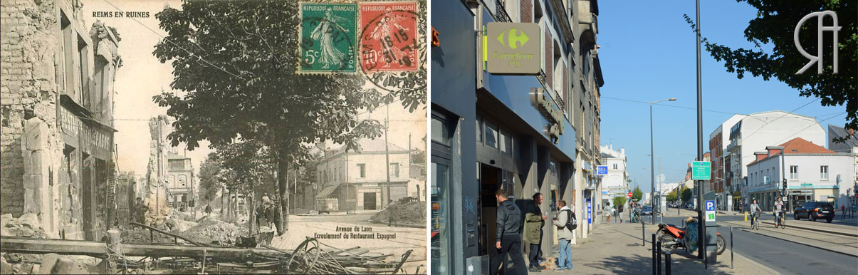 Le « Restaurant d’Espagne » avenue de Laon