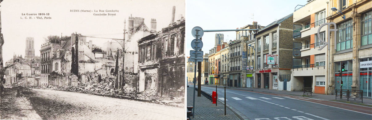 Le 17 de la rue Gambetta, vu du Conservatoire