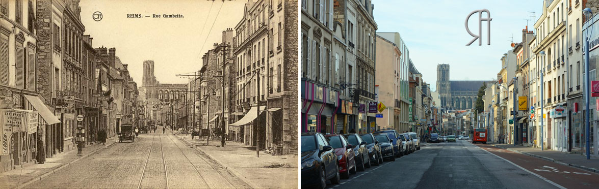 La rue Gambetta