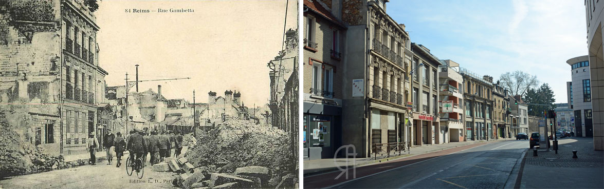 Prisonniers Allemands, rue Gambetta
