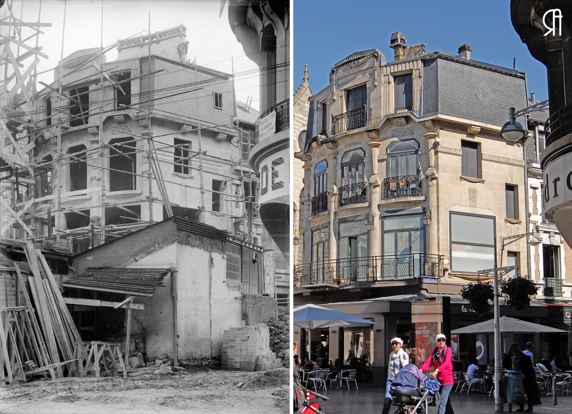 La Reconstruction entre la rue Théodore Dubois et la rue Marx Dormoy