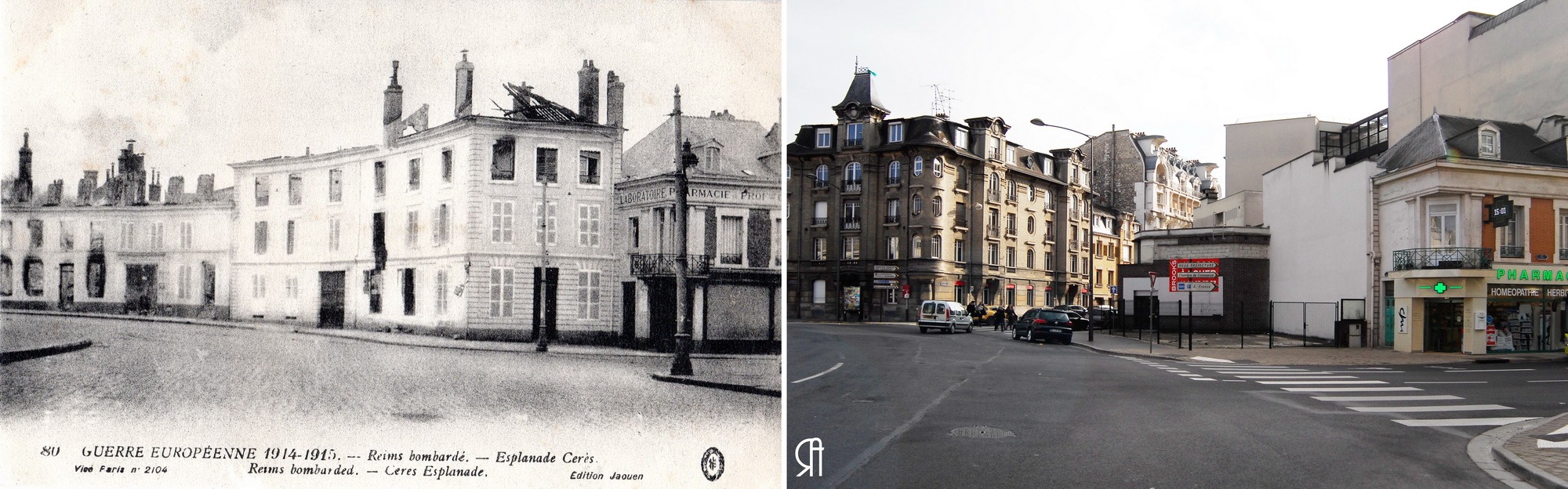 Esplanade Cérès, actuelle place Aristide Briand