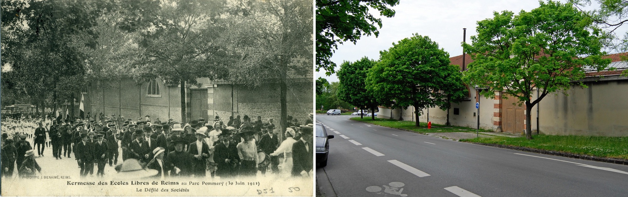 Kermesse des écoles libres, avenue du Général Giraud
