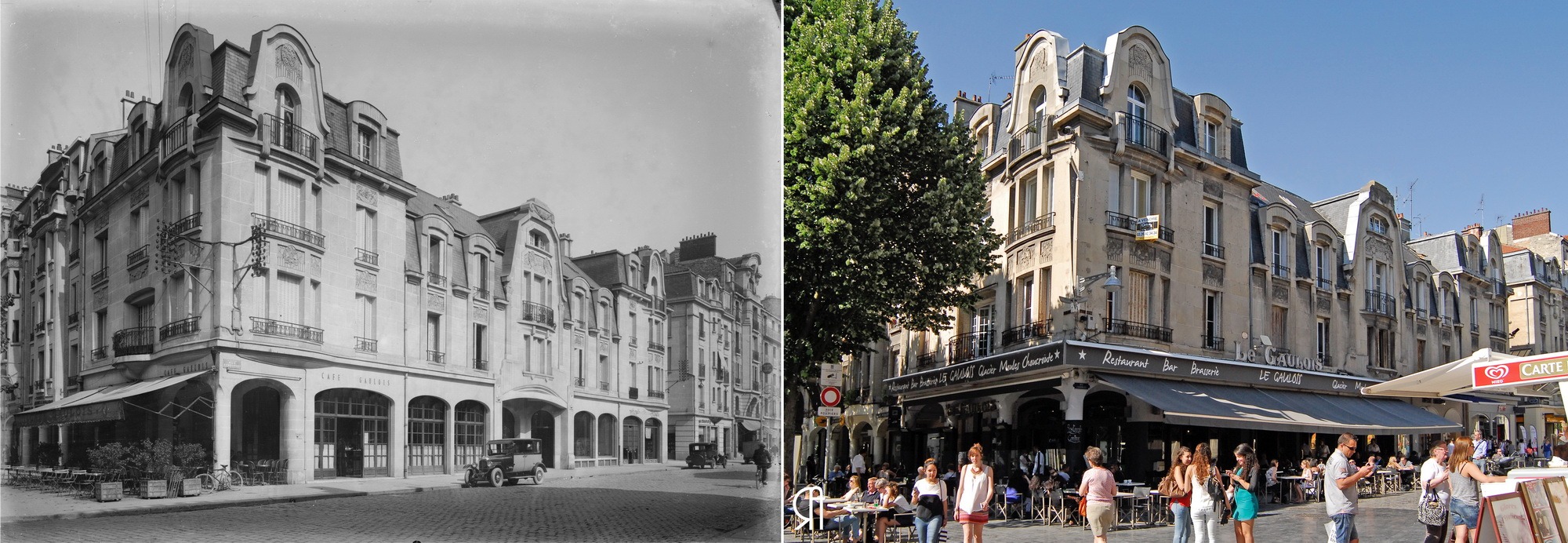 Le Gaulois, place d'Erlon