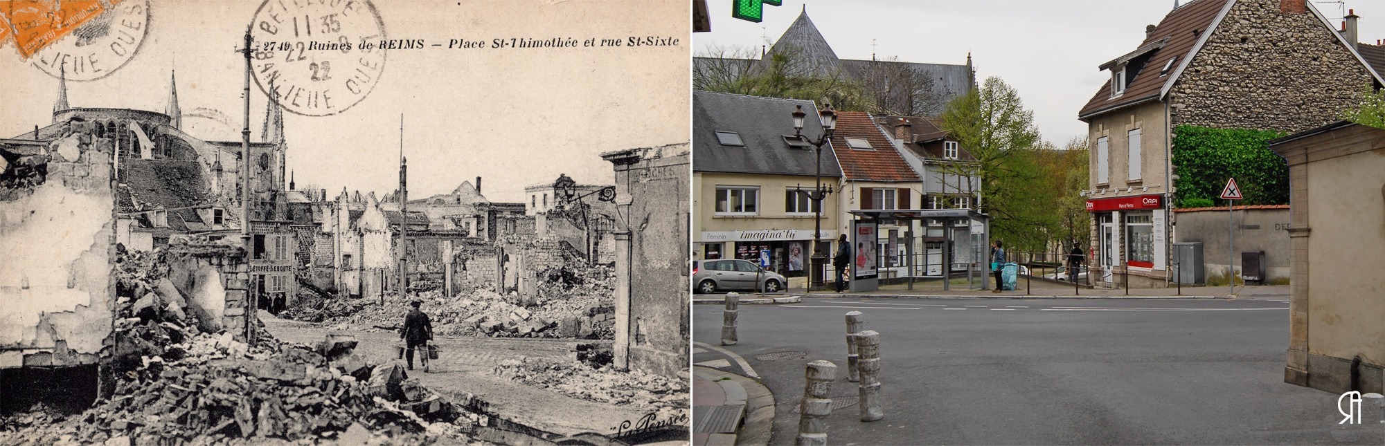 Place Saint-Timothée et rue Saint-Sixte