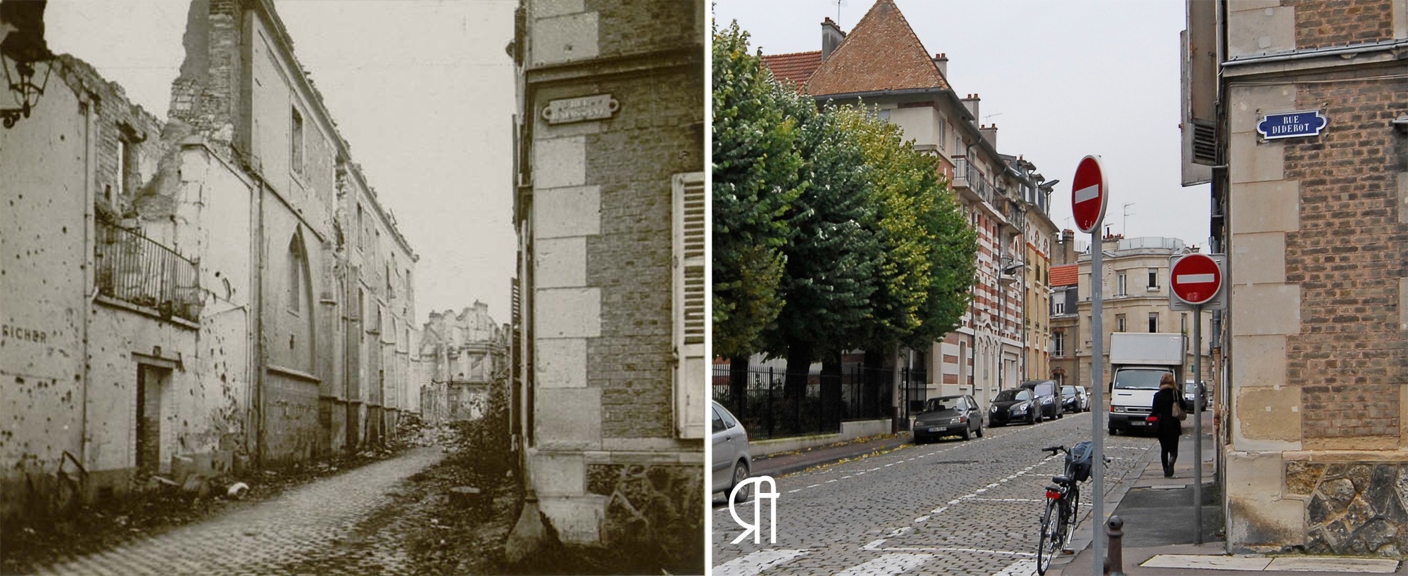 Rue de l’Isle, ancienne façade principale de l’abbaye des Cordeliers