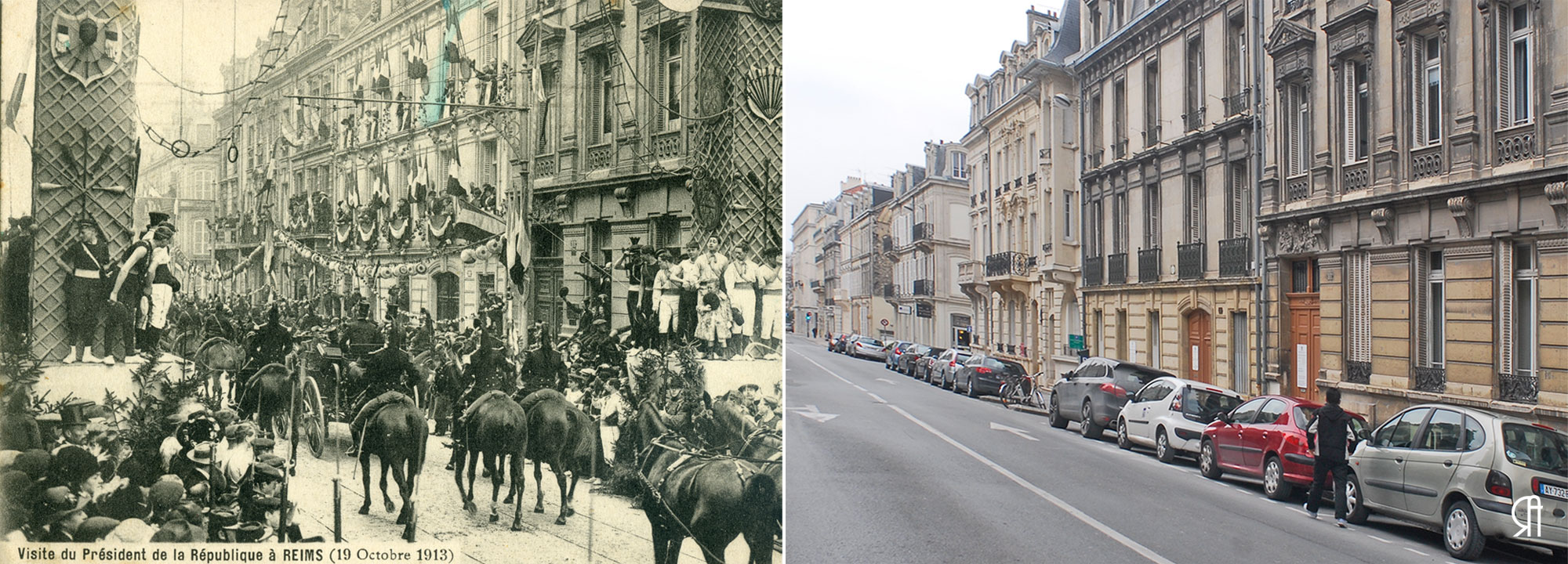 Visite du président Poincaré le 19 octobre 1913