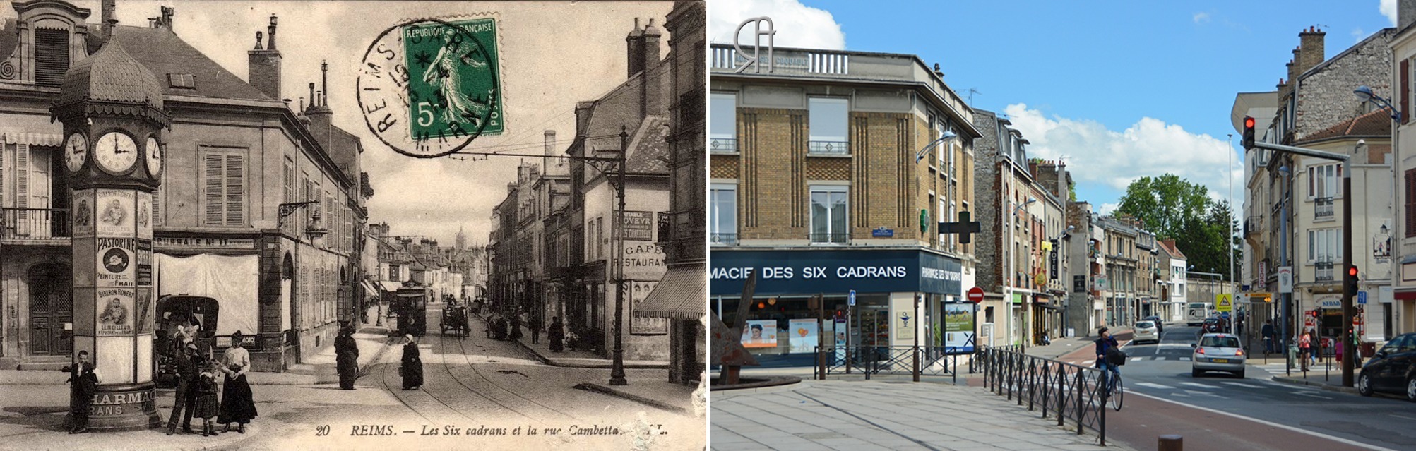 Place des Loges-Coquault – Place des Six-Cadrans