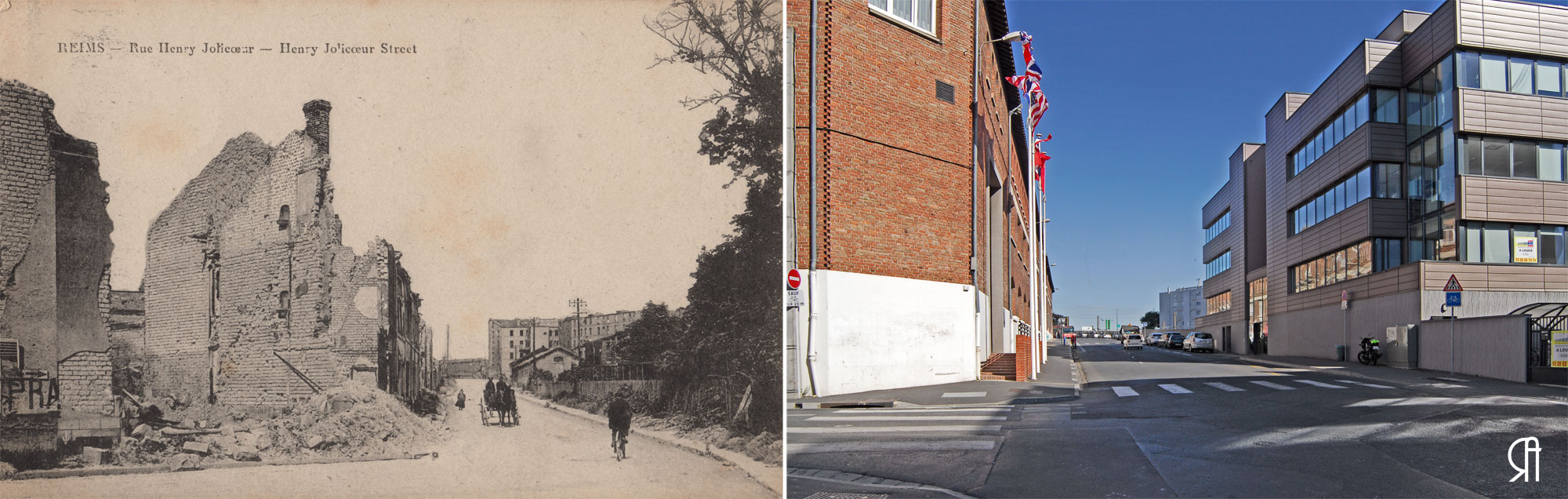 La rue Henri-Jolicœur,actuelle rue Président Franklin Roosevelt
