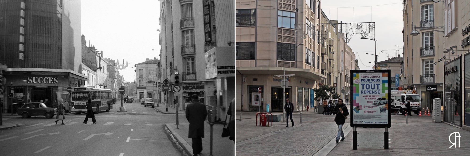 Rue Théodore Dubois, vers la rue des Capucins
