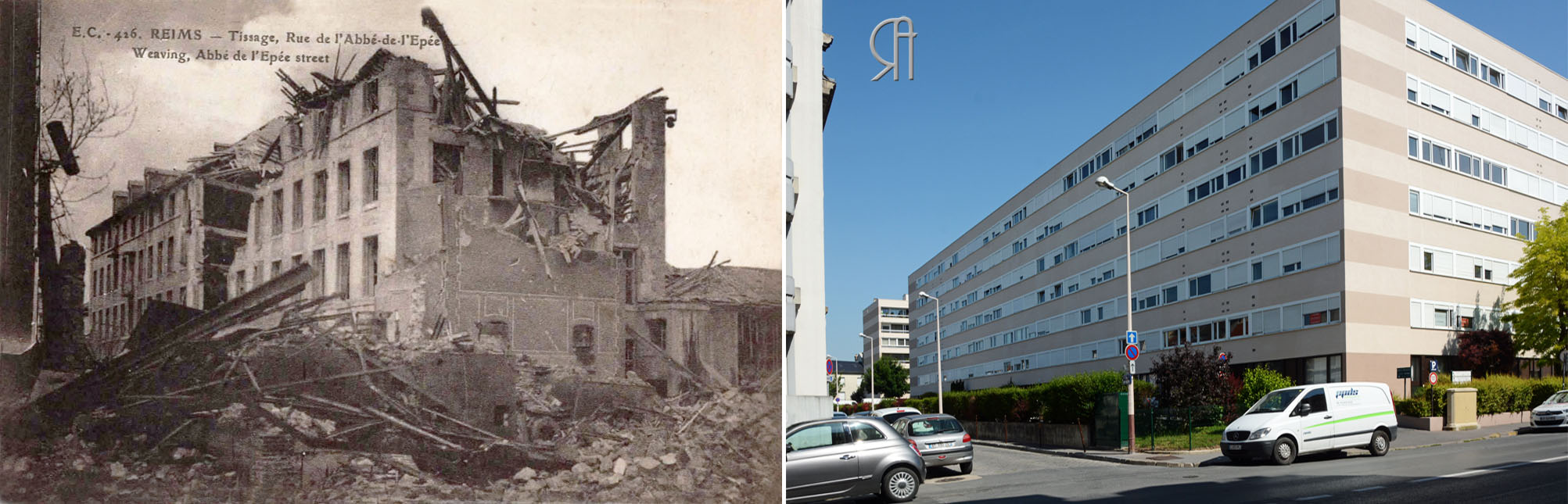 Bombardements rue Abbé-de-L’Epée