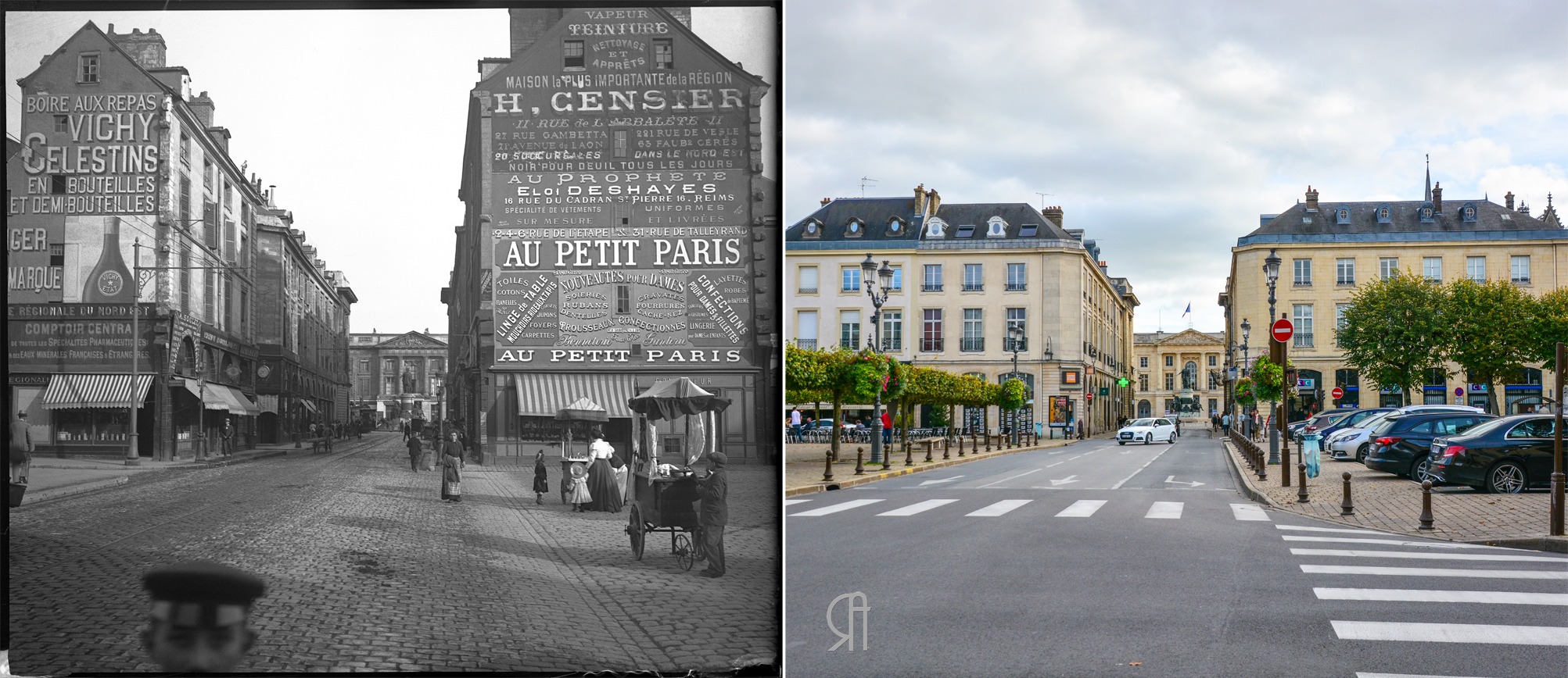 La place des Marchés sous un angle insolite