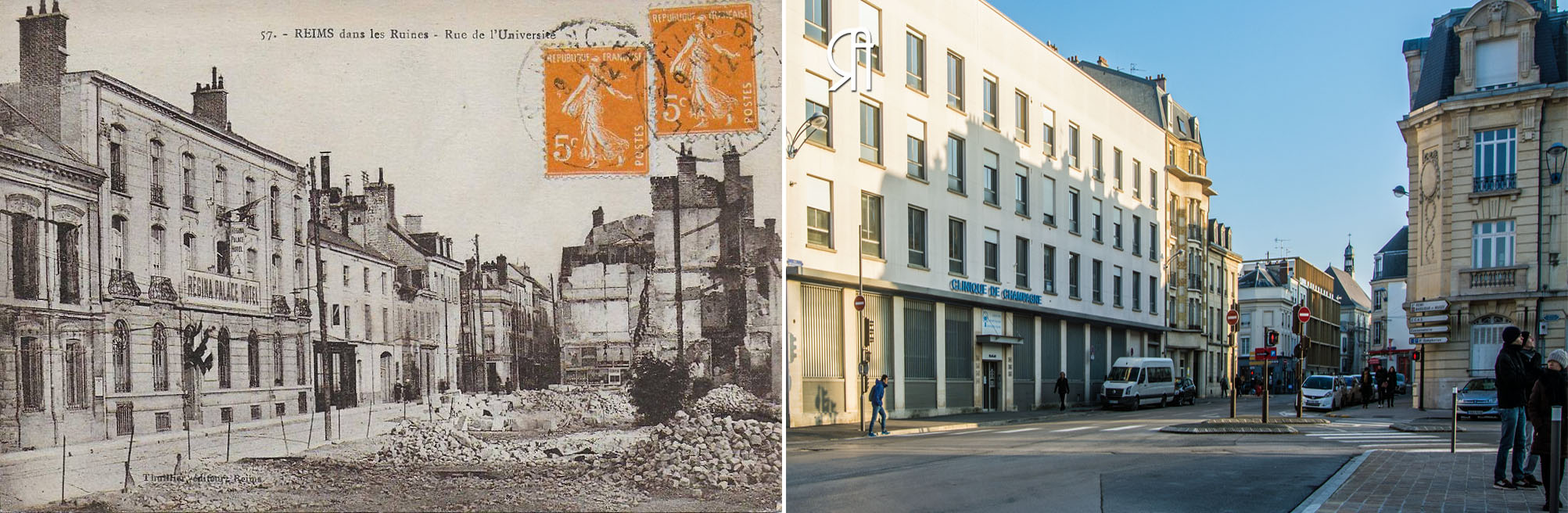 « Le Régina Palace Hôtel », rue de l’Université