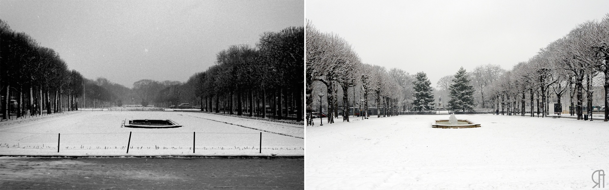 Les Hautes Promenades sous la neige…