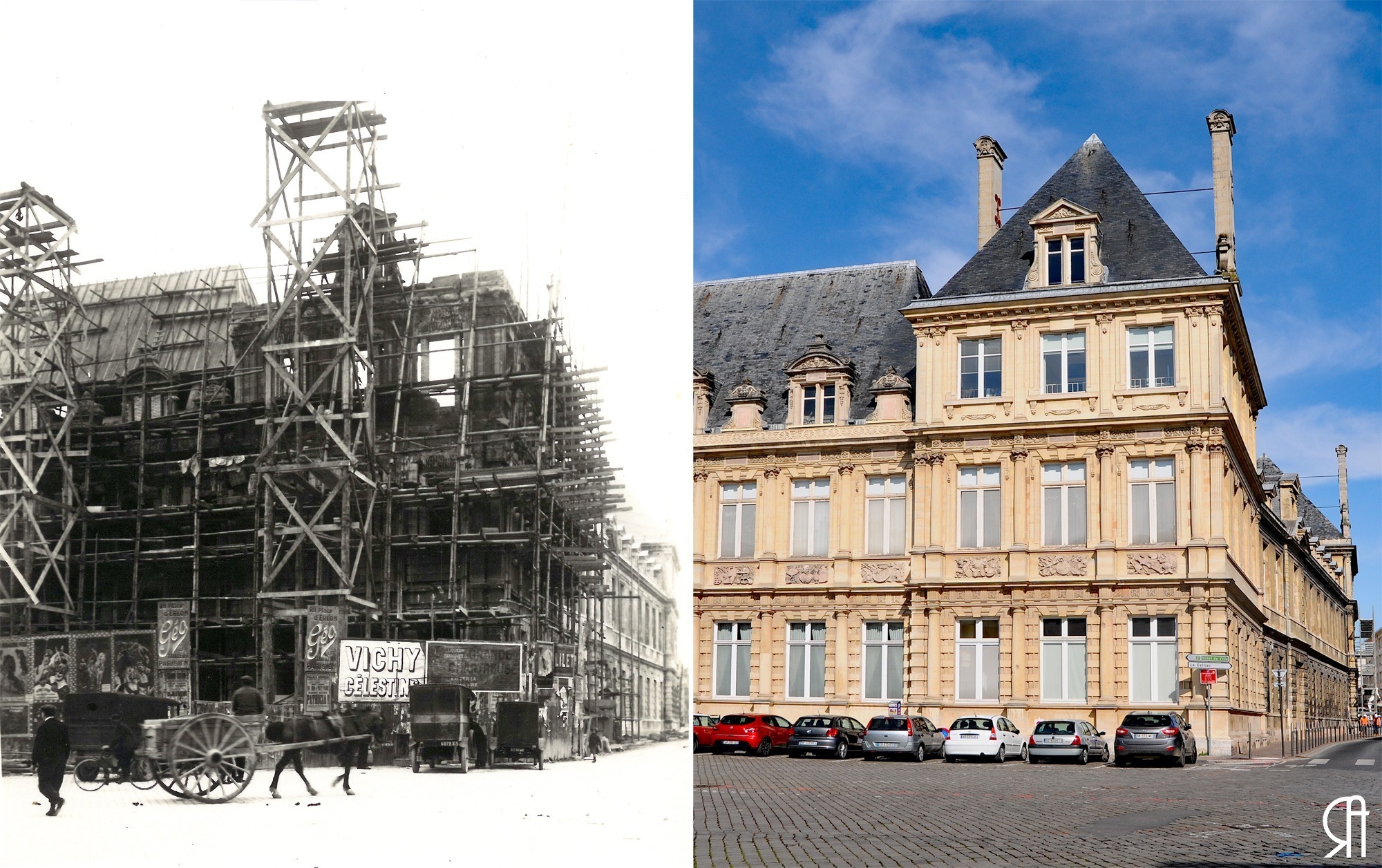 La Reconstruction : l’Hôtel de Ville