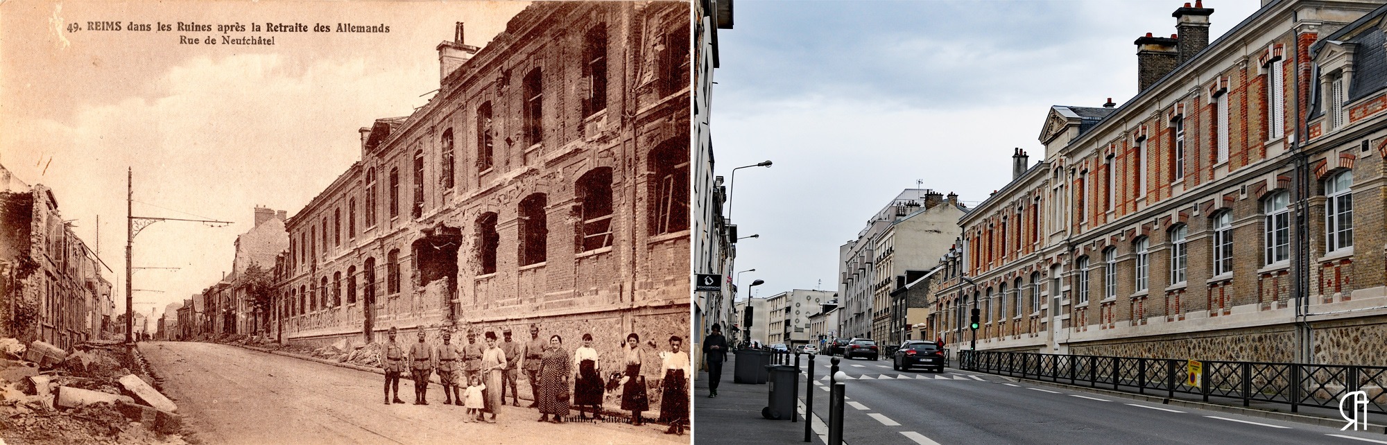 L’École de la rue de Neufchâtel (actuelle rue Emile Zola)