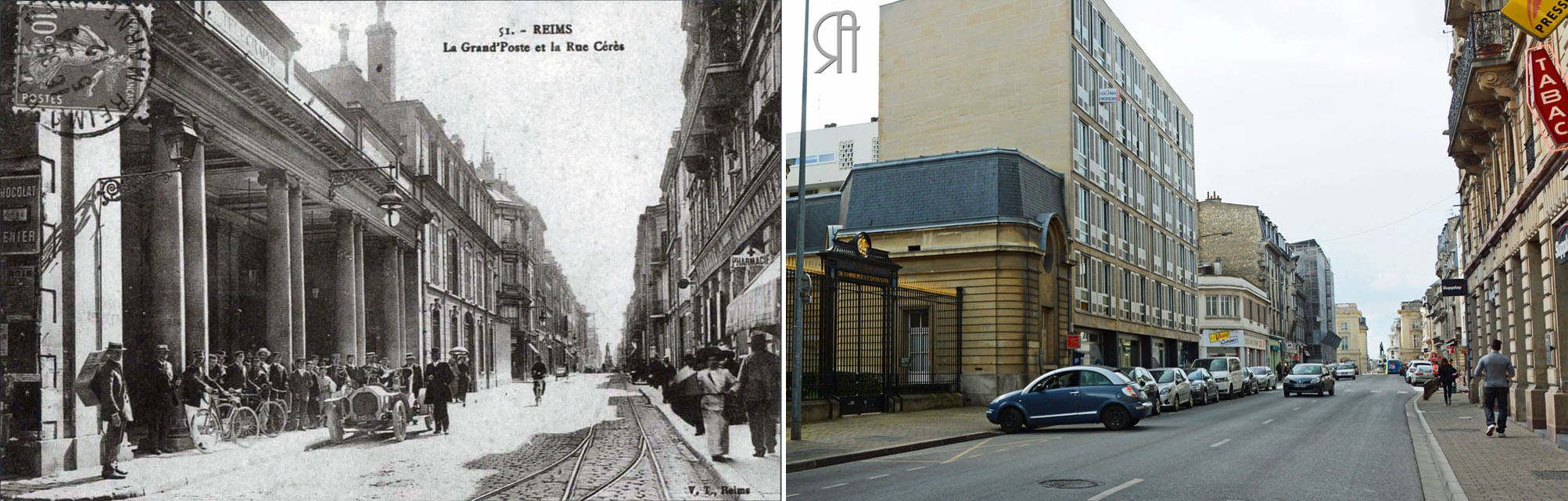 La Grand’Poste et la rue Cérès