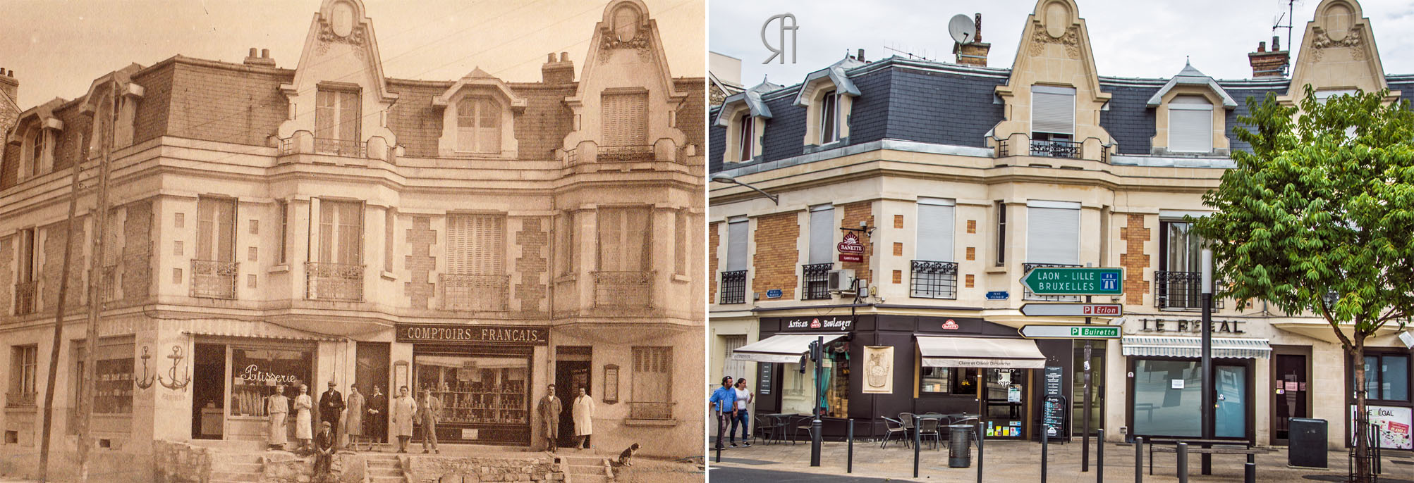 La boulangerie Brugnon-Pigny, place Stalingrad