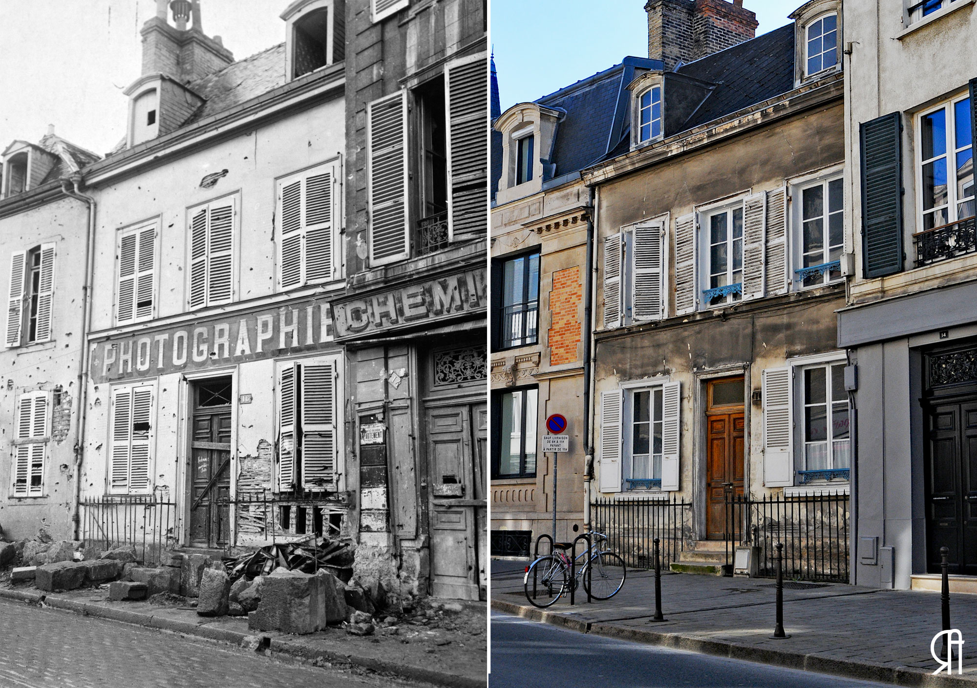 Rue Chanzy, pendant la Grande Guerre