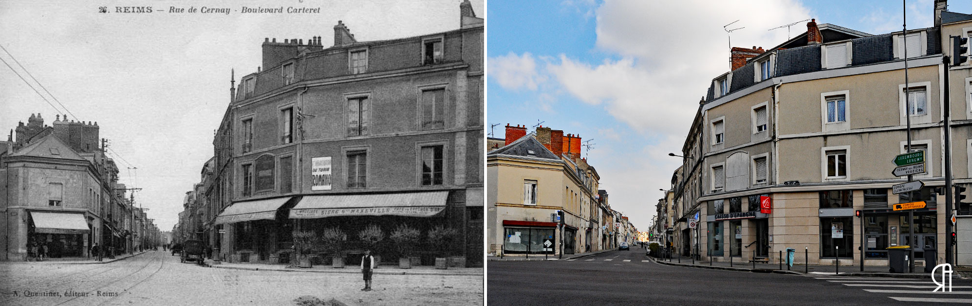 Angle de la rue de Cernay et du boulevard Saint-Marceaux