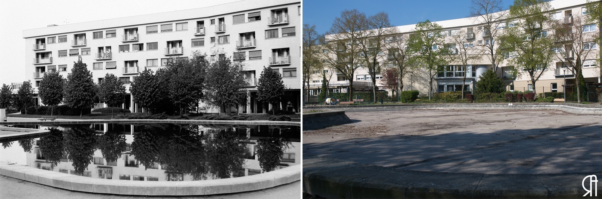 Petit bassin, quartier de l’Europe
