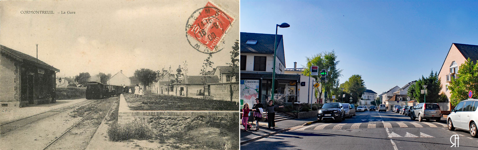 L’ancienne gare de Cormontreuil