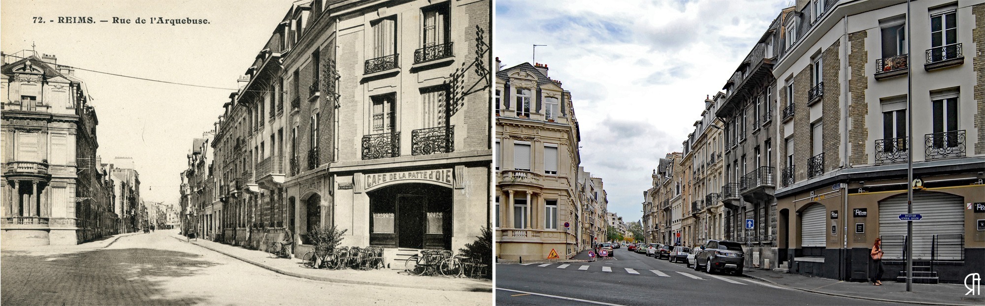Rue de l’Arquebuse, le café de la Patte d’Oie