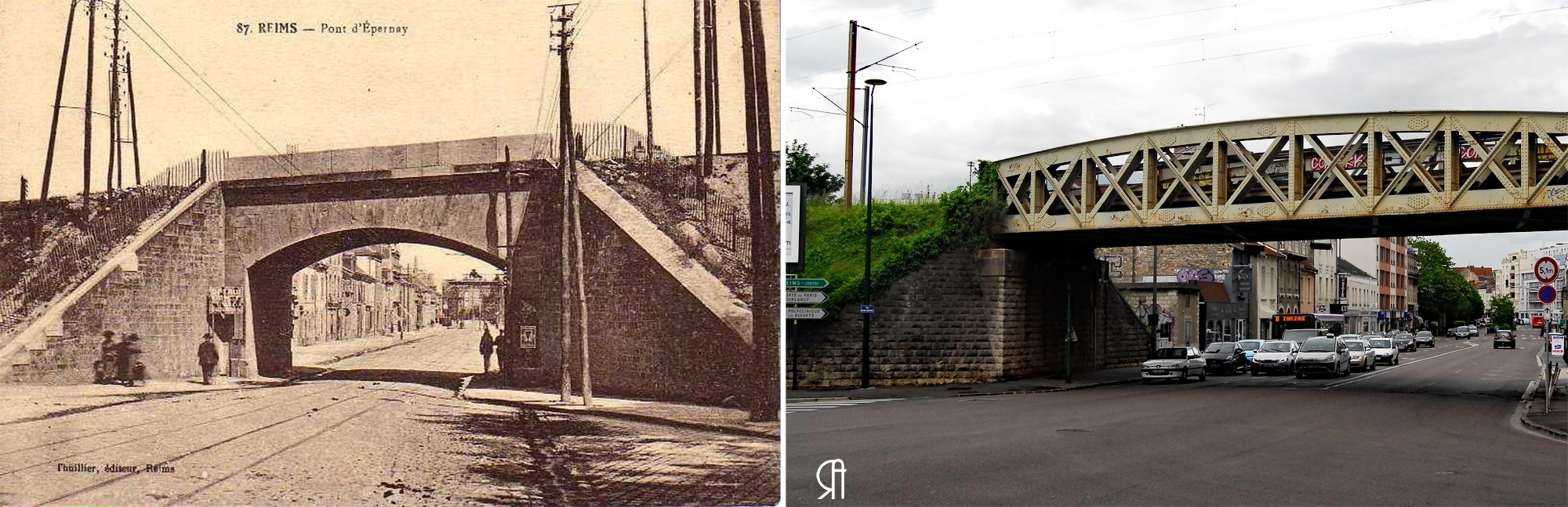 Le pont du chemin de fer