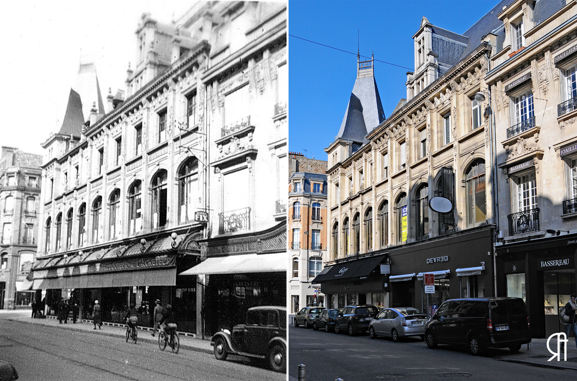 Rue de Talleyrand en 1934