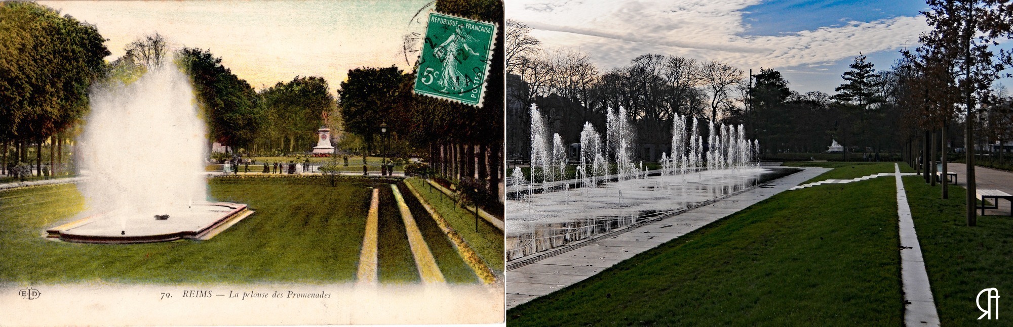 Les Promenades Jean-Louis Schneiter et le miroir