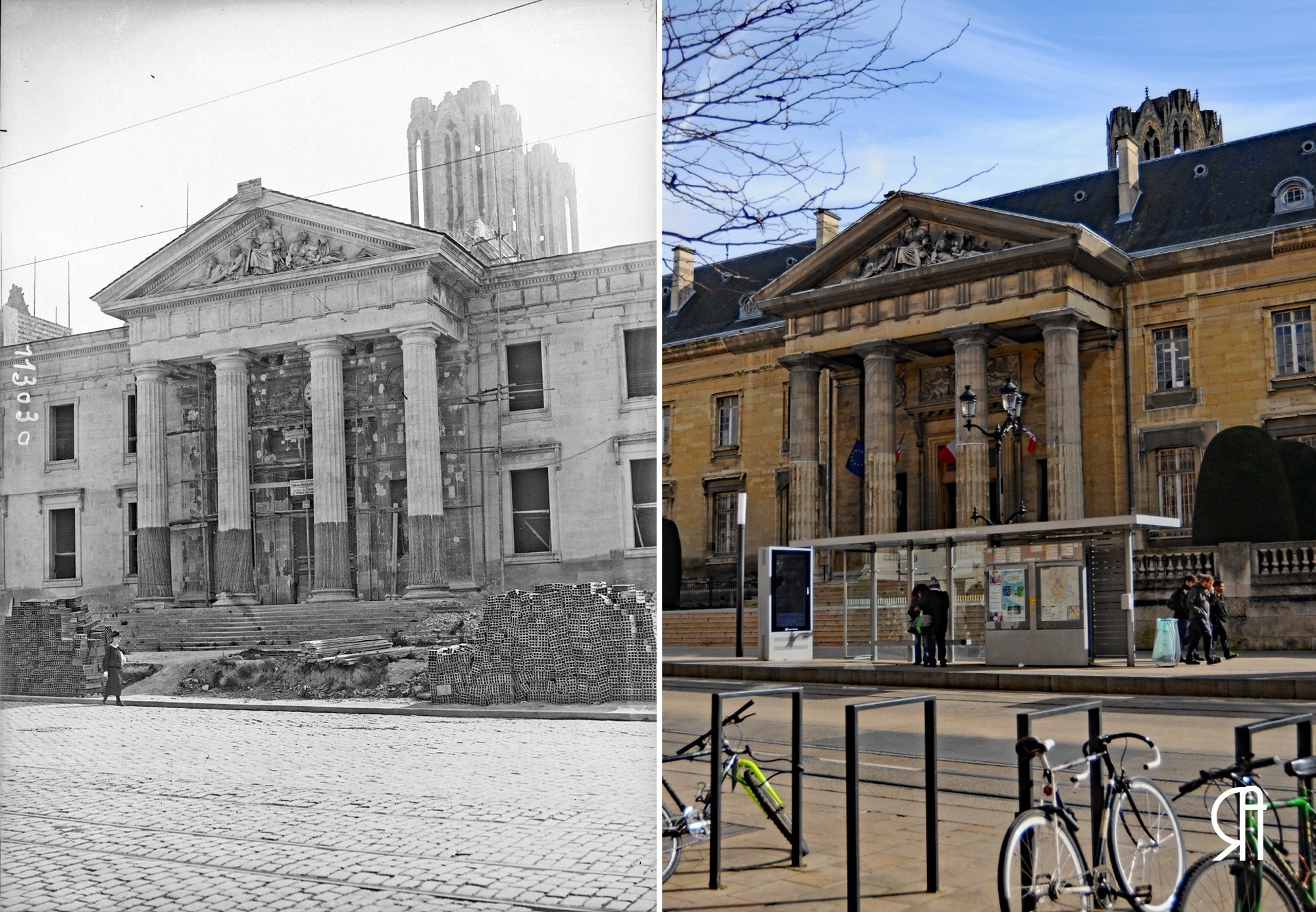 Le Palais de justice : la Reconstruction