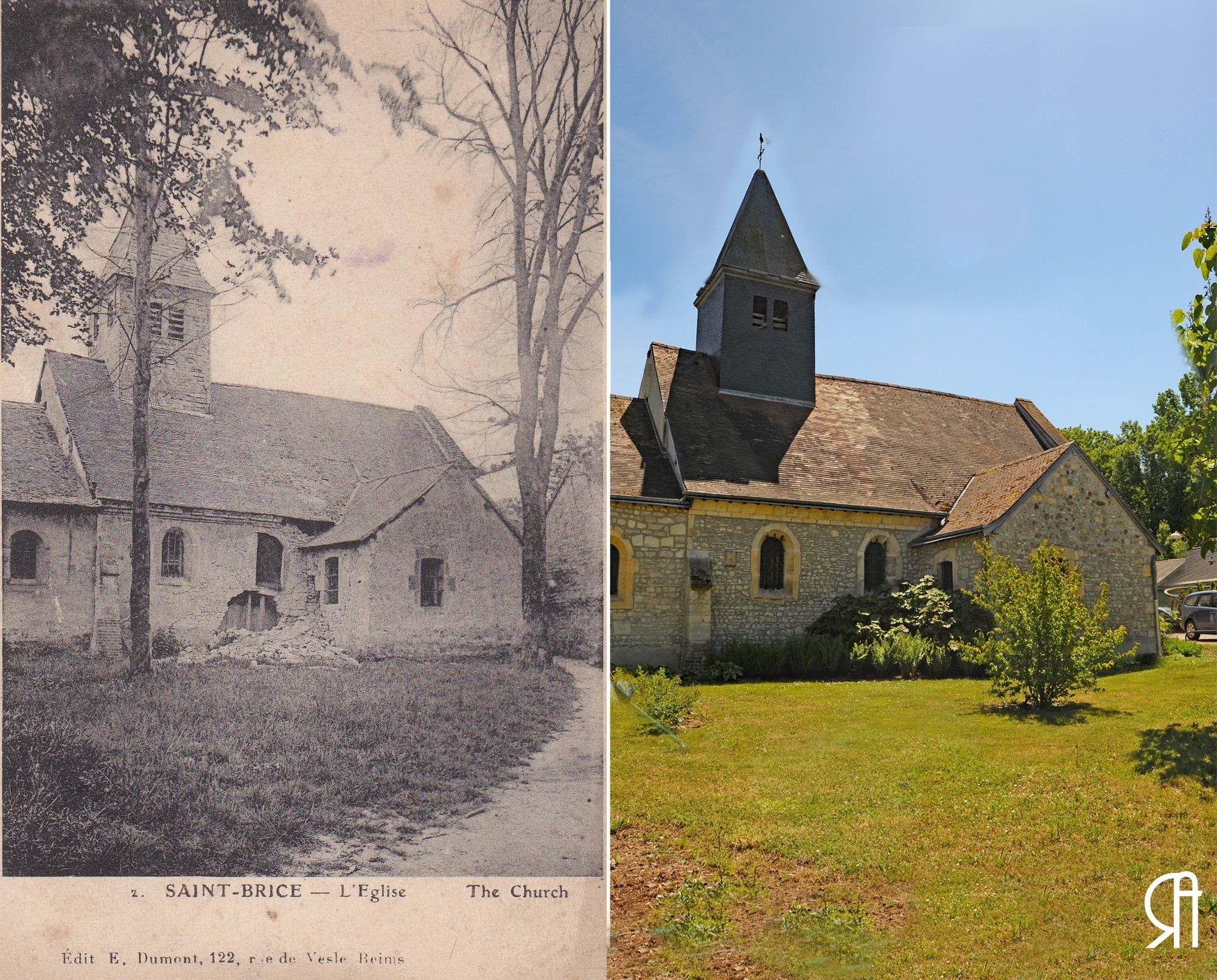 L’Église de Saint-Brice-Courcelles