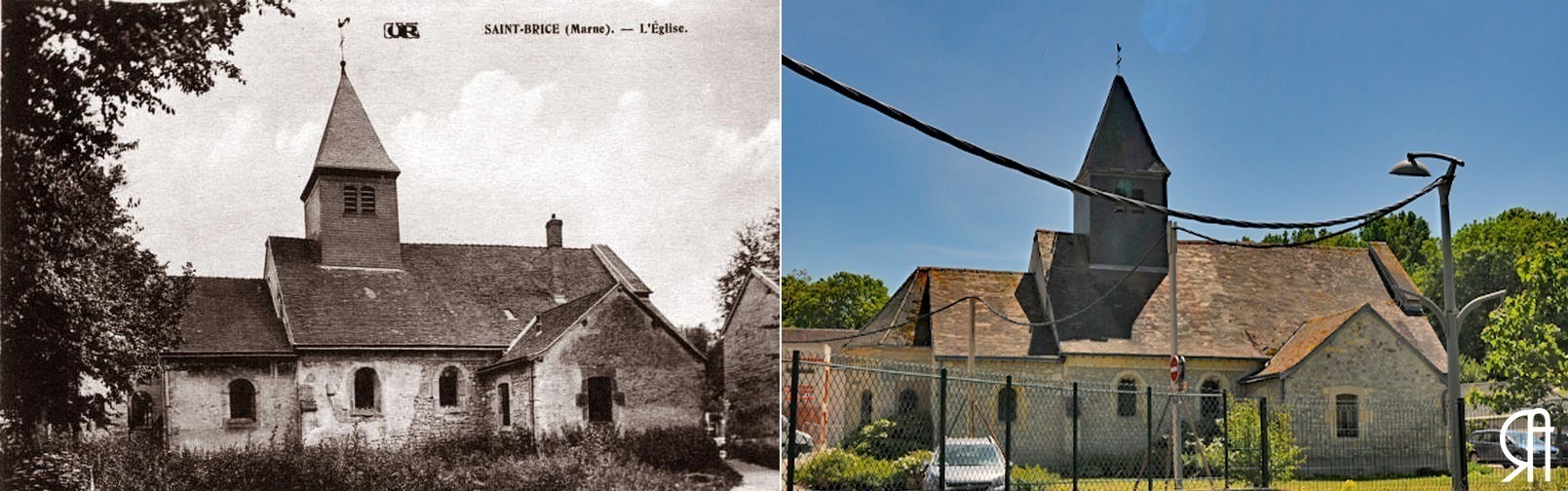 L’église de Saint-Brice-Courcelles