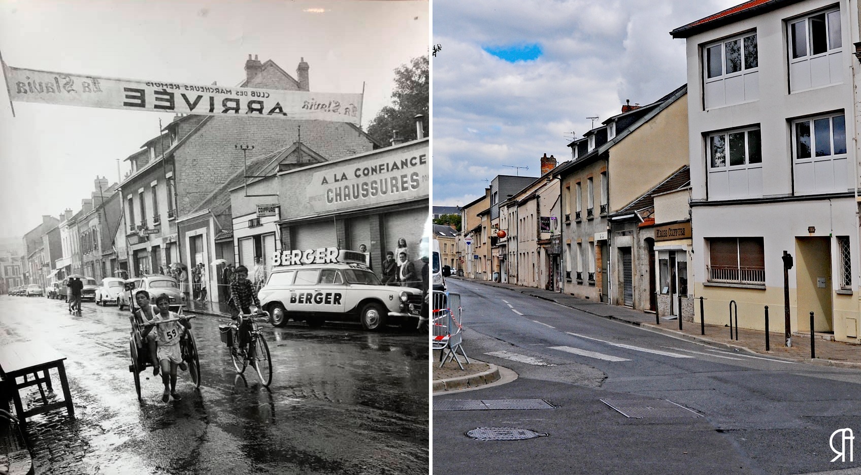 La course des voitures à bras