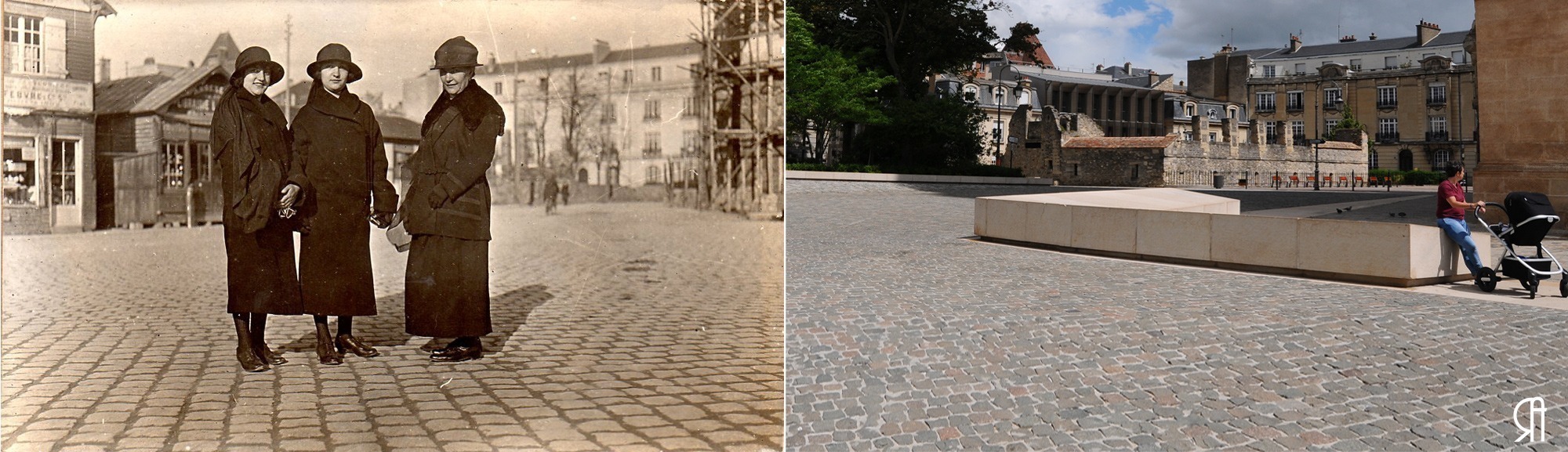Sur le Parvis entre 1924 et 1932