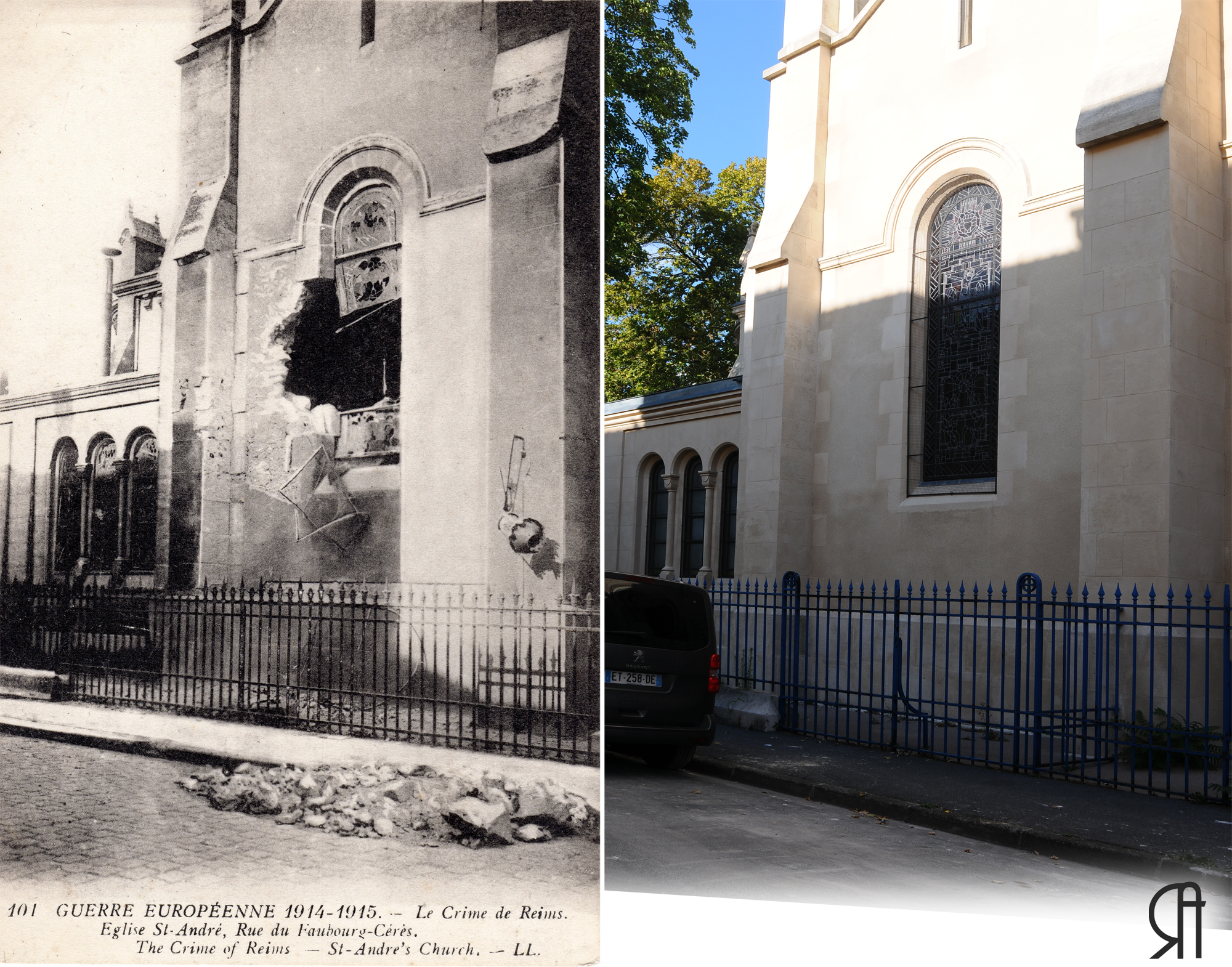 Église Saint-André pendant la Grande Guerre