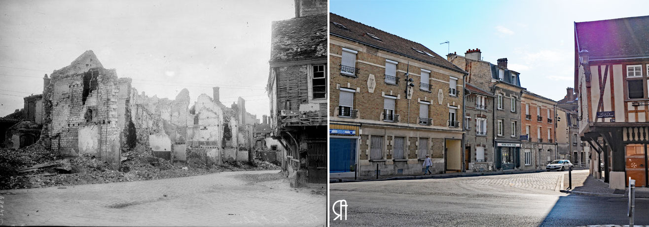 La rue Saint-Julien et la place Saint-Timothée