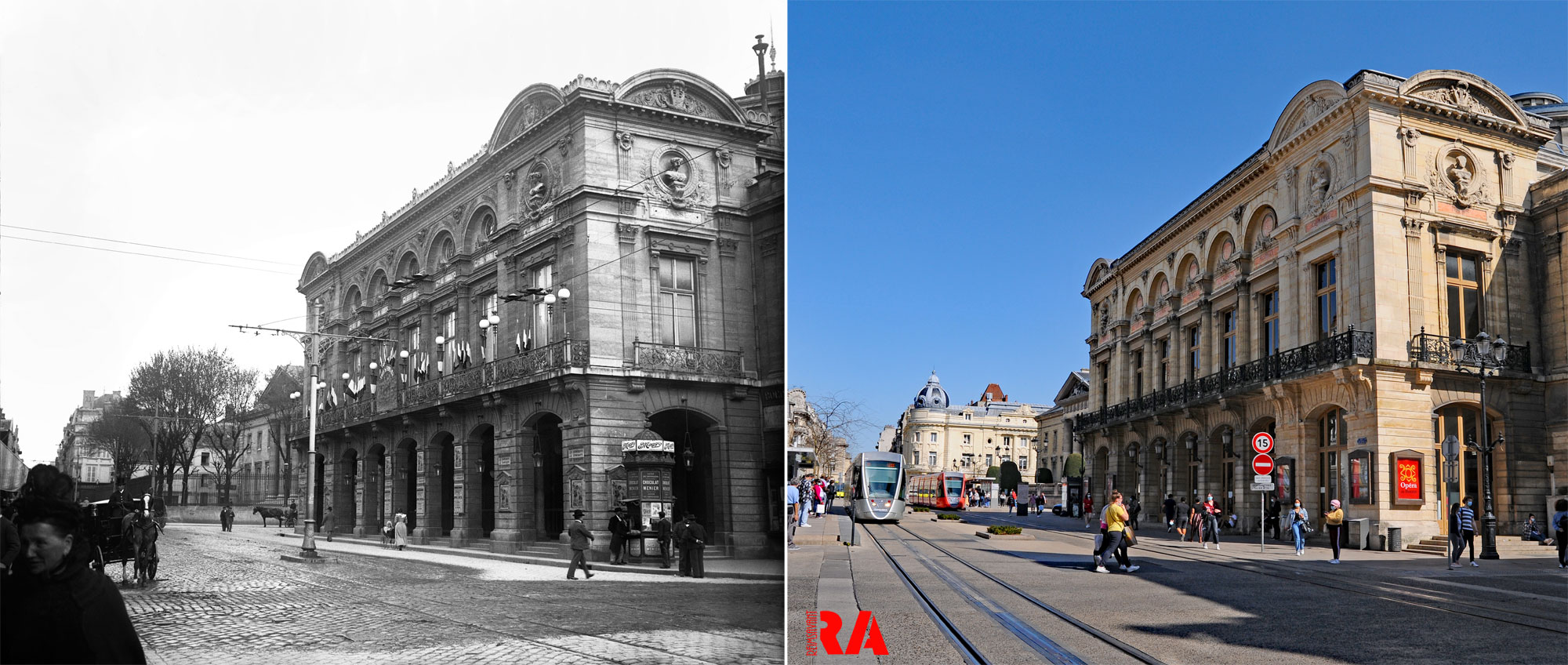 Le Grand Théâtre dans les années 1900