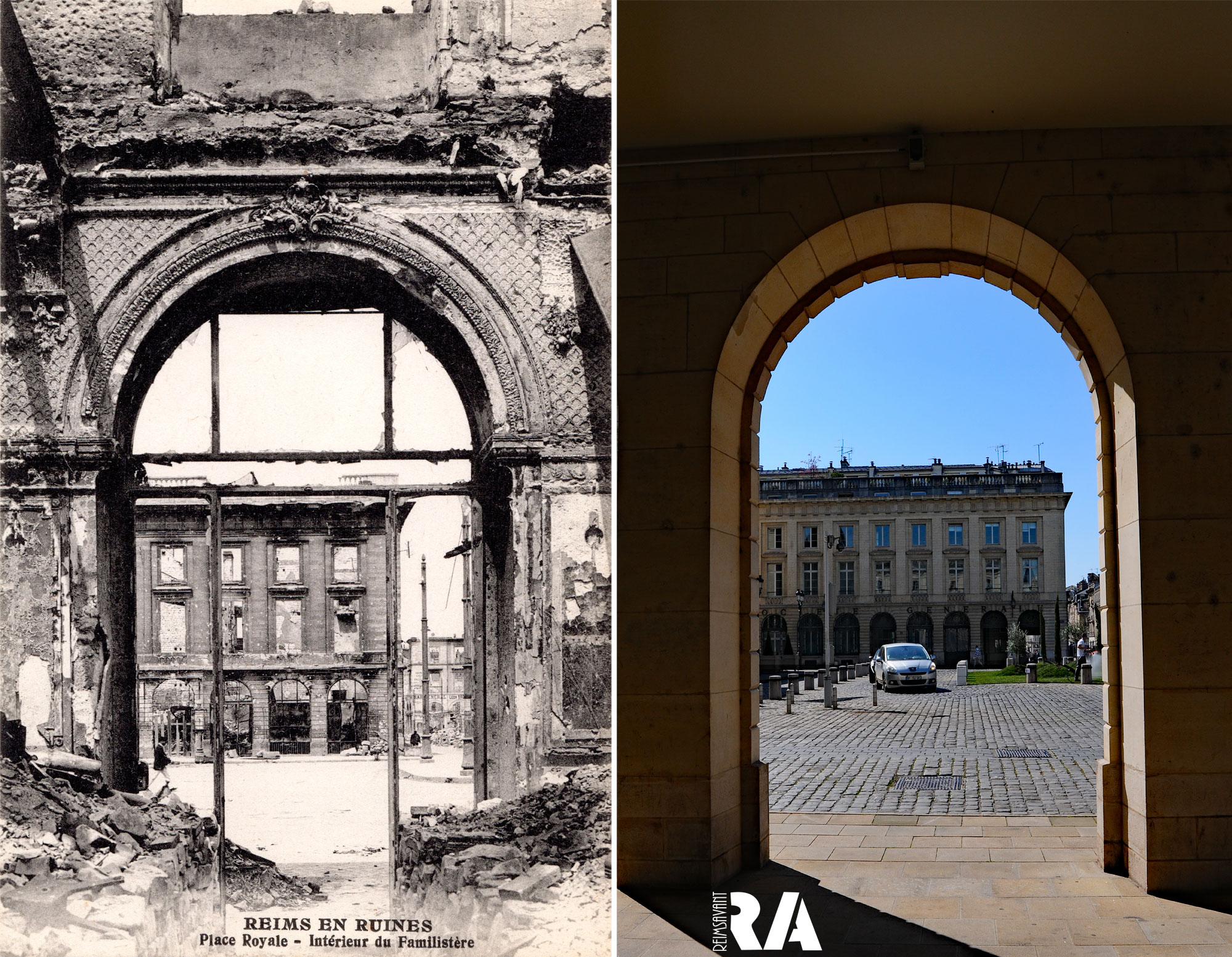 La place Royale après la Grande Guerre