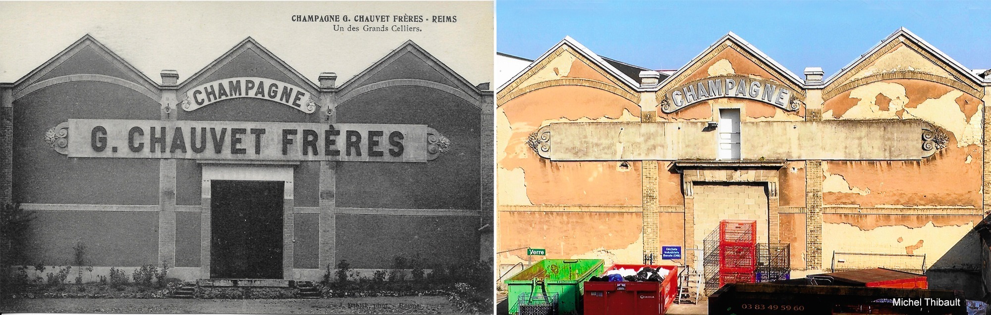 Rue Coquebert, la maison Chauvet frères de 1910 à nos jours