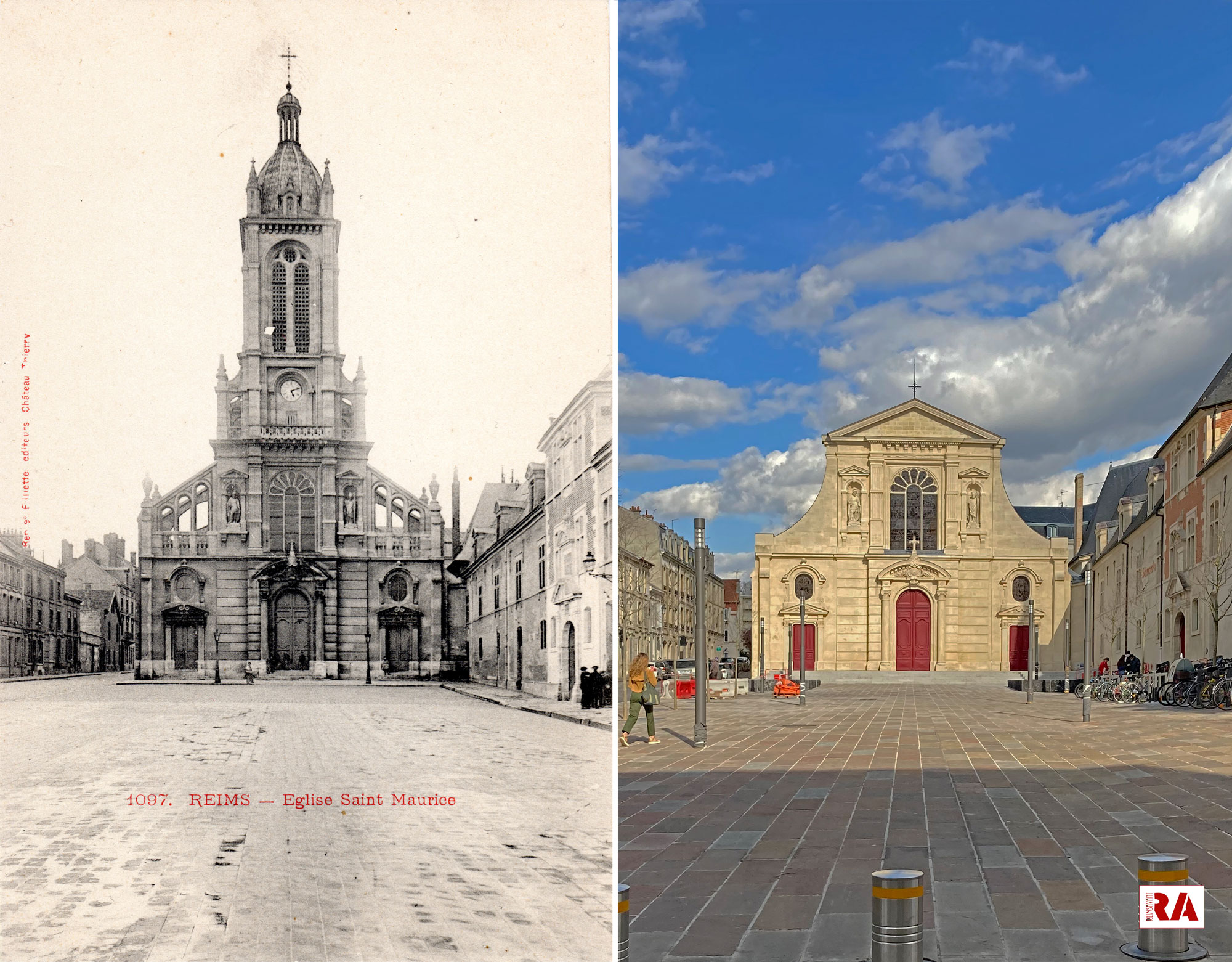 Narcisse Brunette #3 – Restauration de l’église paroissiale Saint-Maurice de Reims