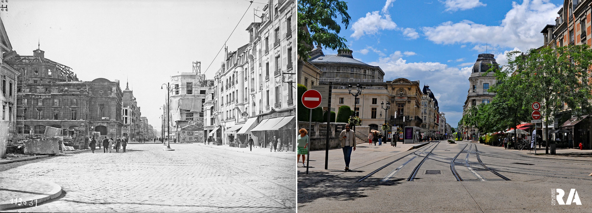 La Reconstruction de la ville dans les années 1925