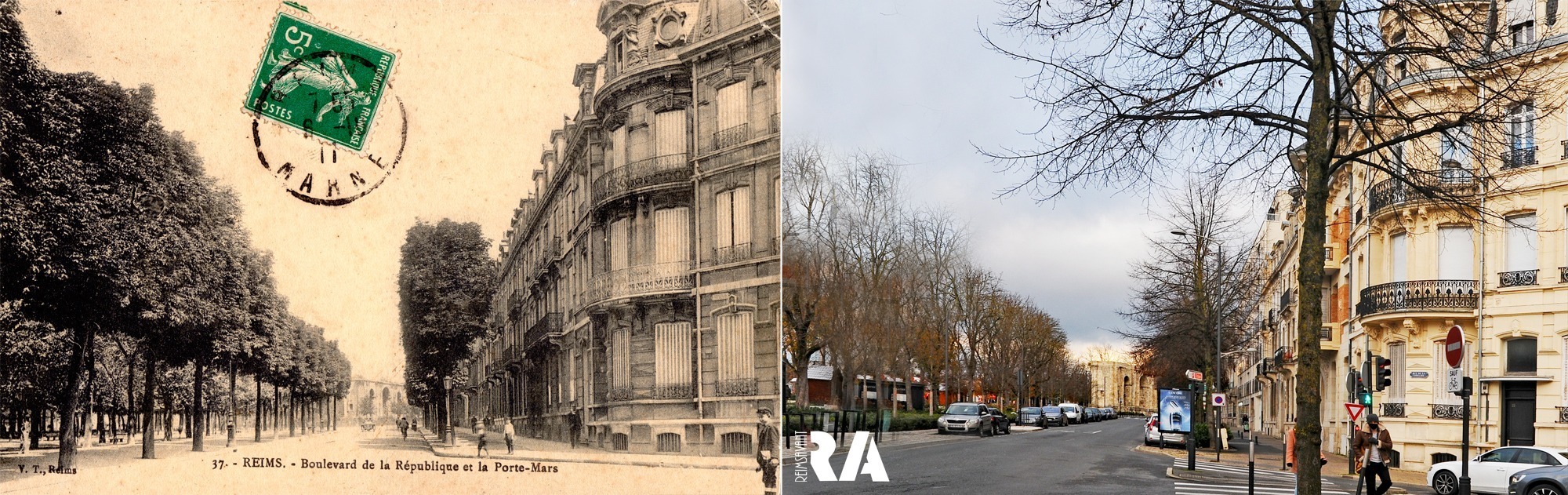 Angle du boulevard Foch et de la rue de la Tirelire
