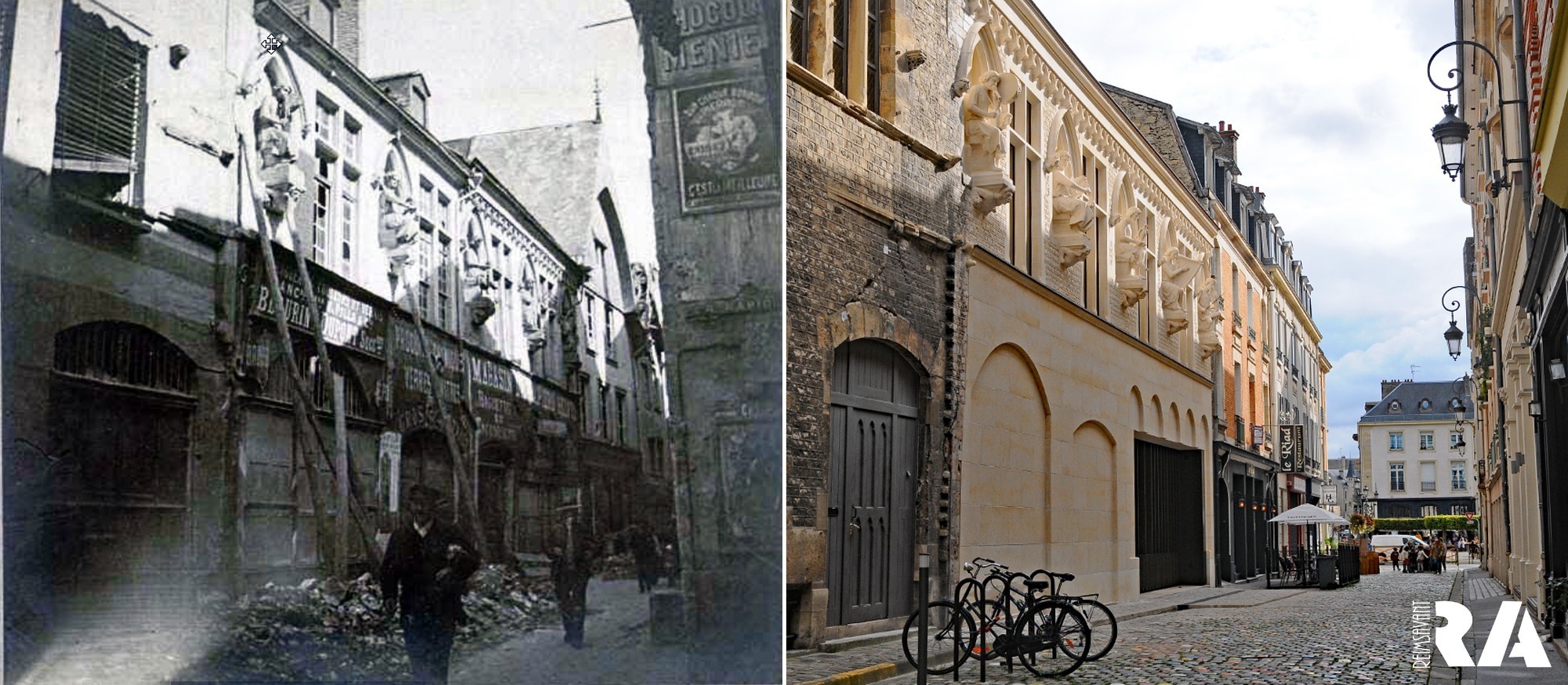 La rue de Tambour et la maison des Musiciens