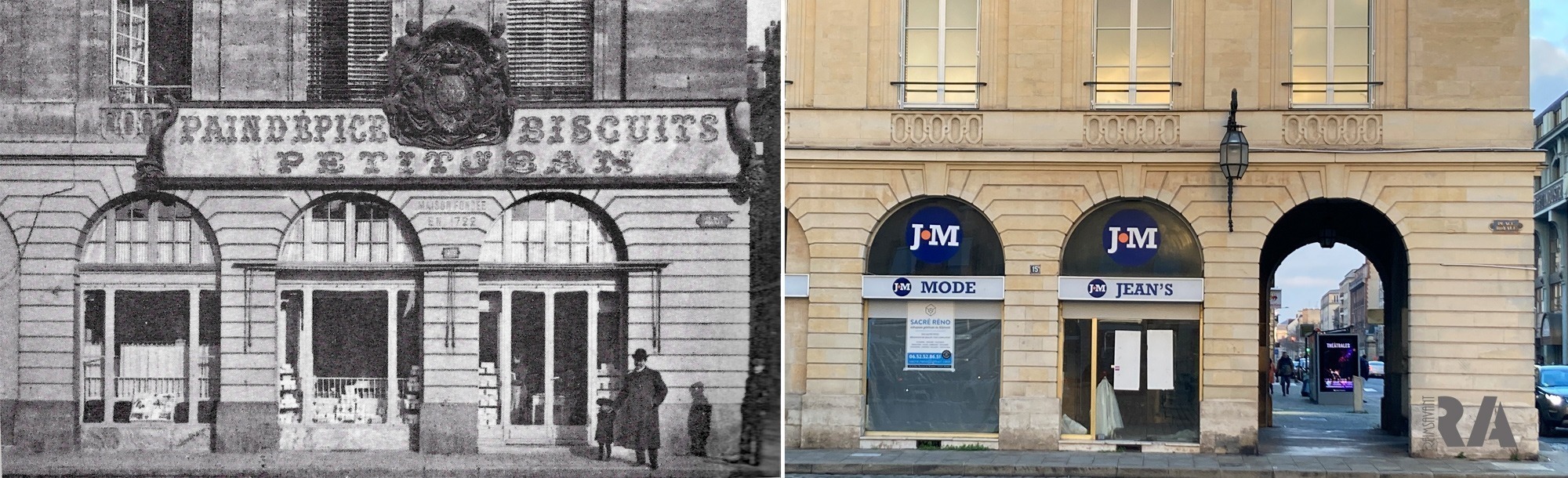 15 place Royale en 1899