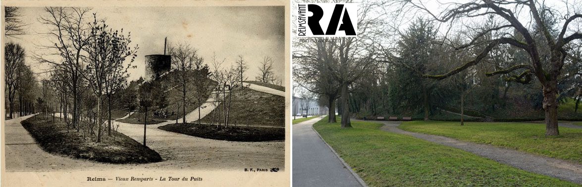 La tour du Puits et les vieux remparts