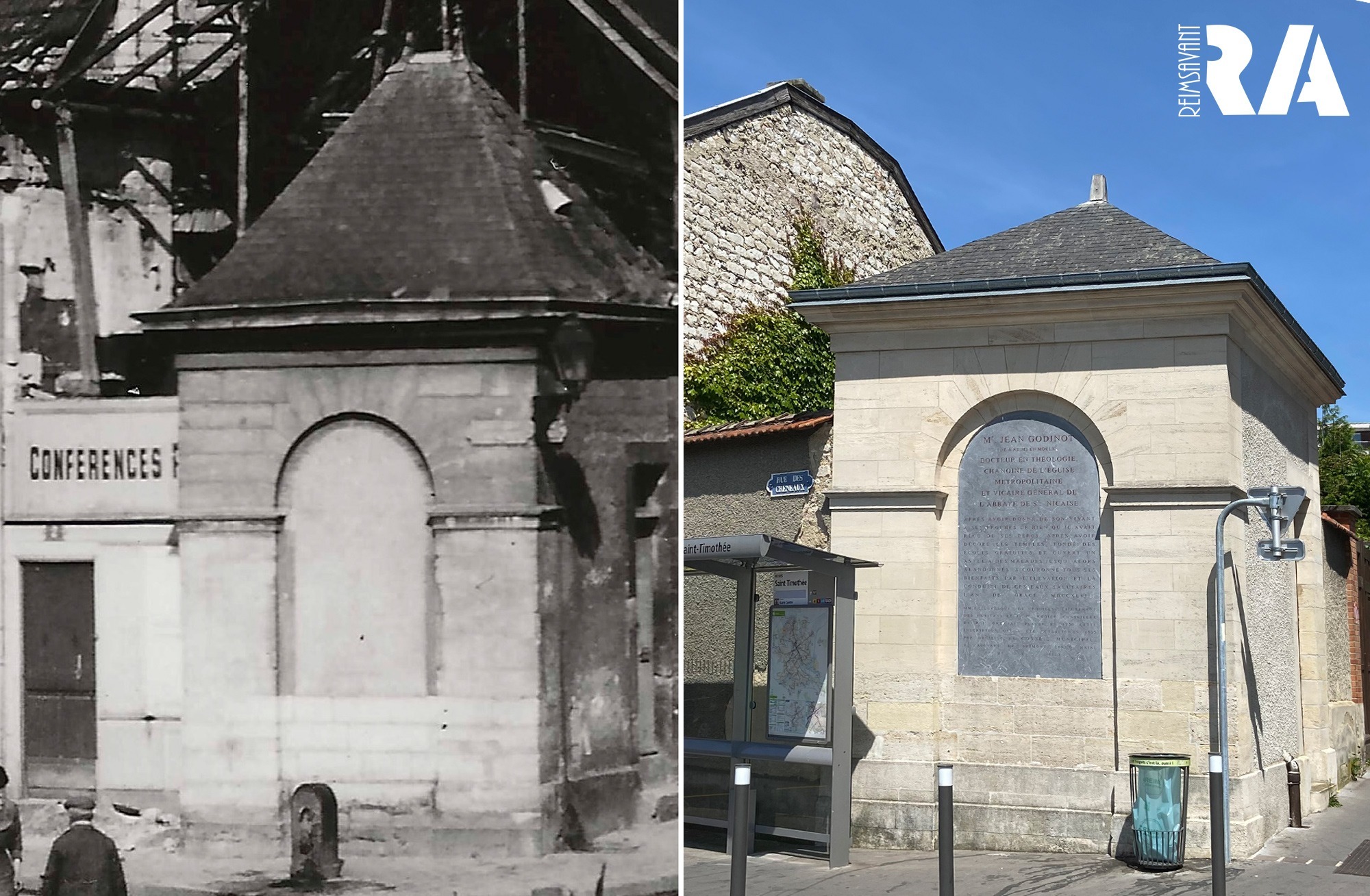 La fontaine Godinot de la place Saint-Timothée