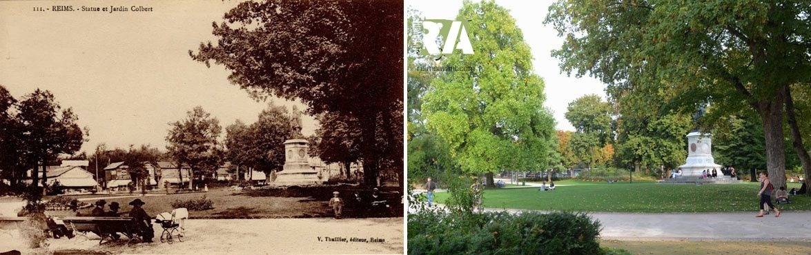 Square Colbert et Baraquements Provisoires de l’après-guerre 14-18